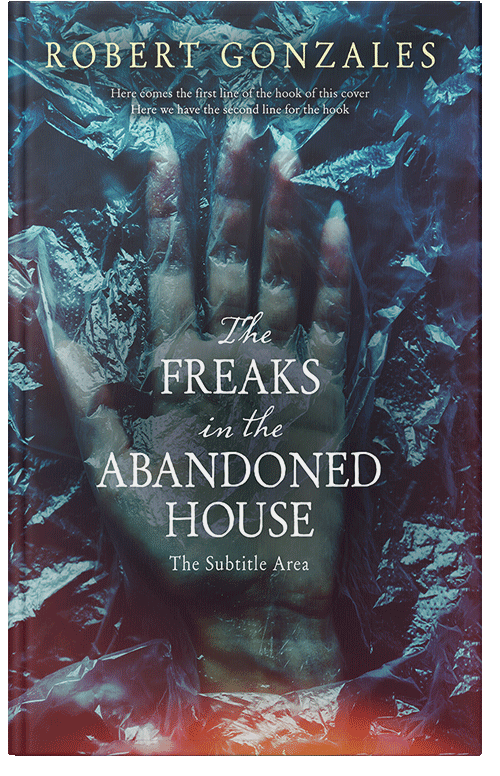 Front view of Premade Horror Book Cover - Tuna