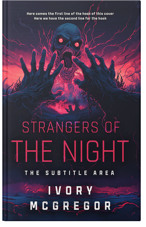 Front view of Premade Horror Book Cover - Mirage