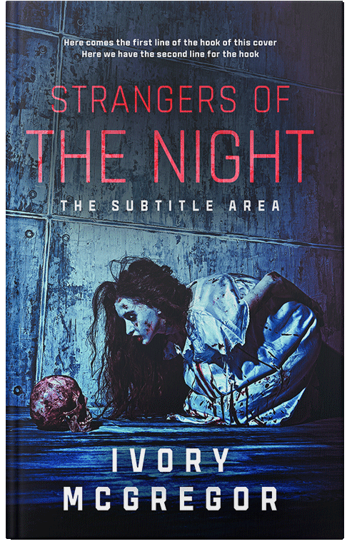 Front view of Premade Horror Book Cover - Mirage