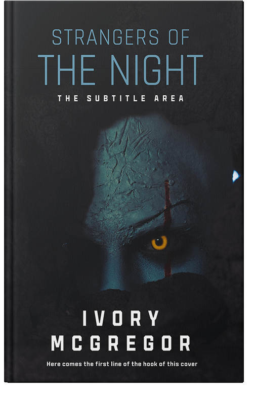 Front view of Premade Mystery & Thriller & Suspense Book Cover - Shark