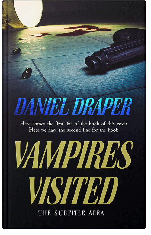 Front view of Premade Mystery & Thriller & Suspense Book Cover - Yuma