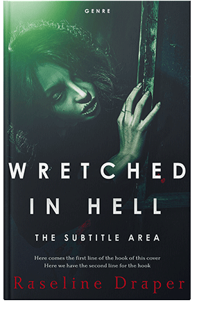 Pre Made Book Cover Timber Green