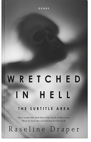 Premade Book Cover Silver