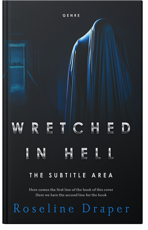 Front view of Premade Horror Book Cover - Bunker