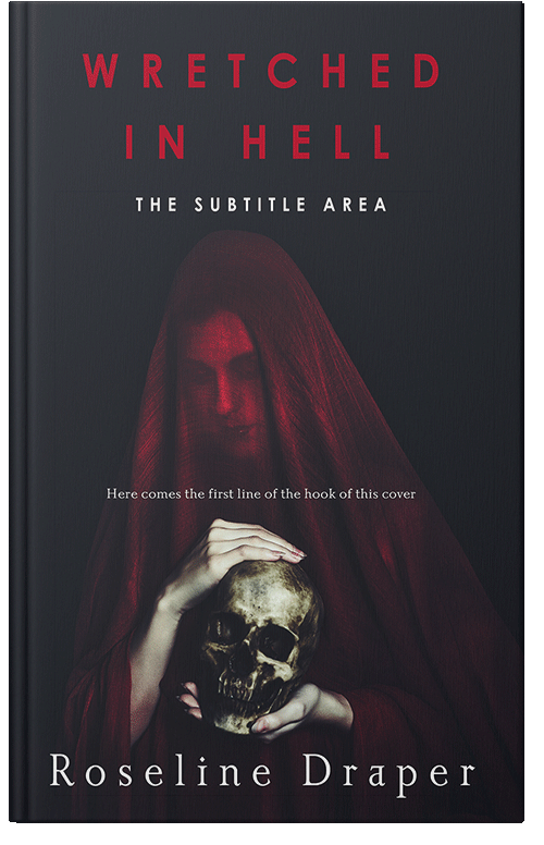 Front view of Premade Horror Book Cover - Baltic Sea