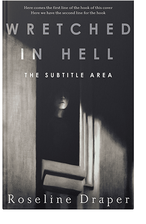 Pre Made Book Cover Cloudy