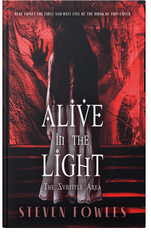 Front view of Premade Mystery & Thriller & Suspense Book Cover - Roman