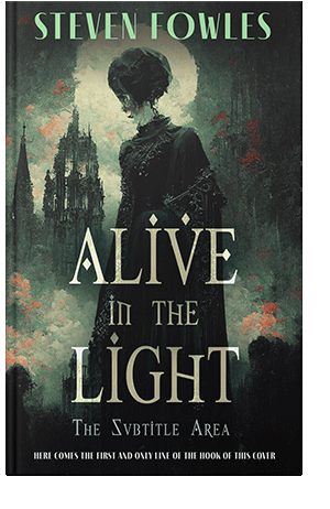 Pre Made Book Cover Coral Reef