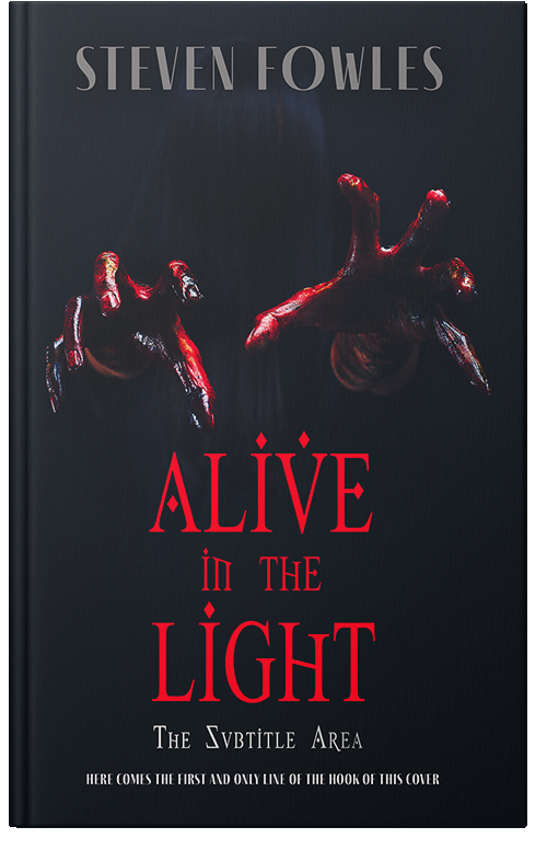 Front view of Premade Apocalyptica Book Cover - Bunker