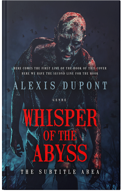 Front view of Premade Horror Book Cover - Mirage