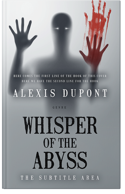 Front view of Premade Horror Book Cover - Manatee