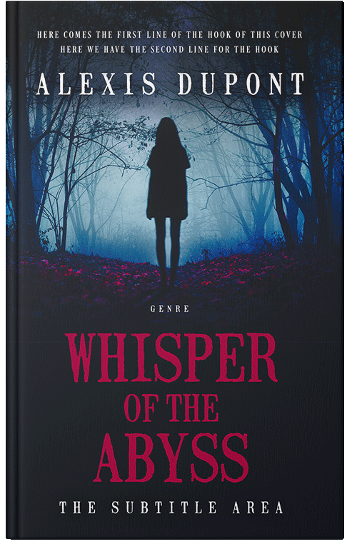 Front view of Premade Horror Book Cover - Mirage