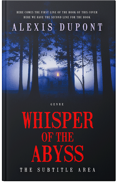 Front view of Premade Horror Book Cover - Mirage