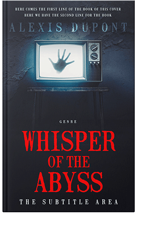 Pre Made Book Cover Ebony Clay