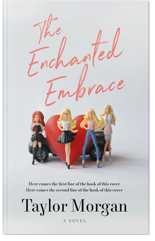 Front view of Premade Erotica Book Cover - Bon Jour