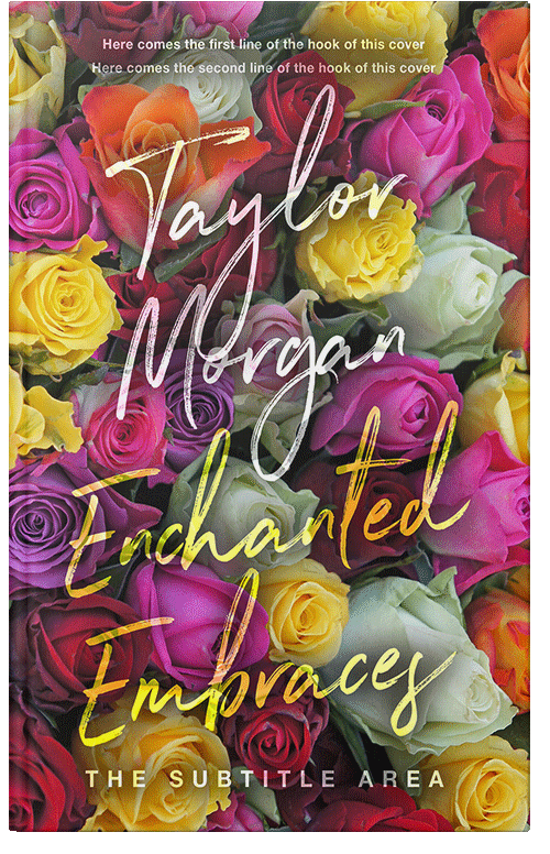 Front view of Premade Romance Book Cover - Spicy Mix