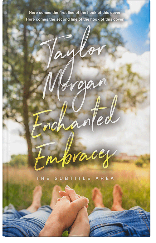 Front view of Premade Nature Book Cover - Hillary