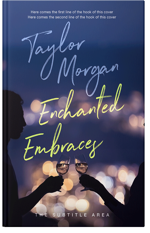 Front view of Premade Romance Book Cover - Cloud Burst