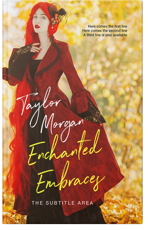 Front view of Premade Romance Book Cover - Rob Roy