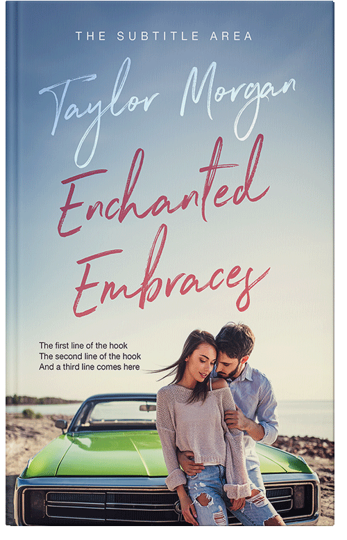 Front view of Premade Romance Book Cover - Pumice