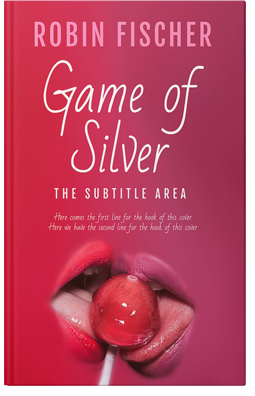 Front view of Premade Erotica Book Cover - Maroon Flush