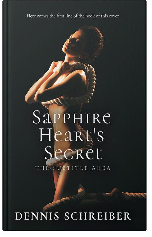 Front view of Premade Erotica Book Cover - Woodsmoke