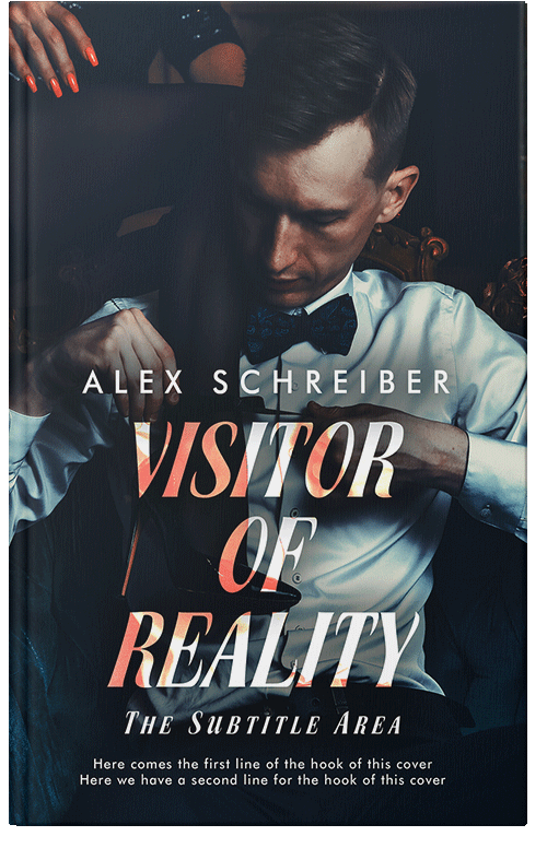 Front view of Premade Erotica Book Cover - Vulcan