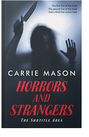 Pre Made Book Cover Careys Pink