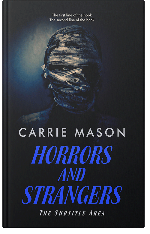 Front view of Premade Mystery & Thriller & Suspense Book Cover - Woodsmoke