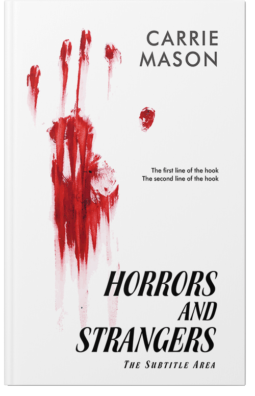 Front view of Premade Mystery & Thriller & Suspense Book Cover - Cod Gray