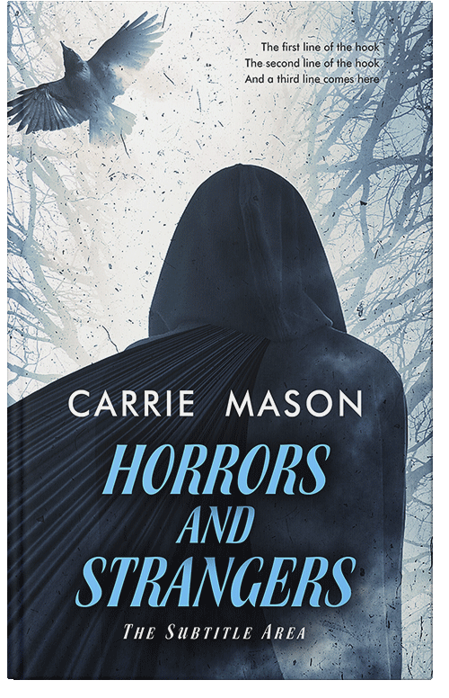 Front view of Premade Horror Book Cover - Mirage