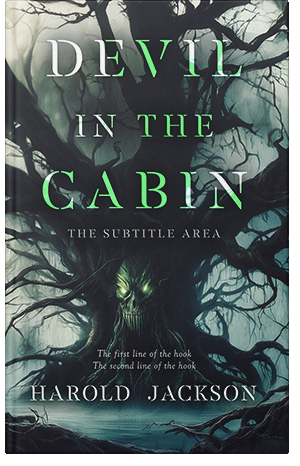 Premade Book Cover Shark