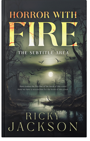 Premade Book Cover Outer Space