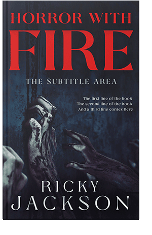 Pre Made Book Cover Steel Gray