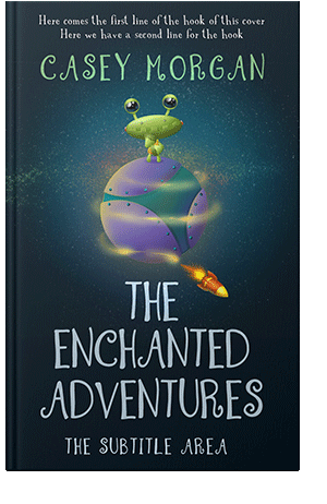 Pre Made Book Cover Black Pearl