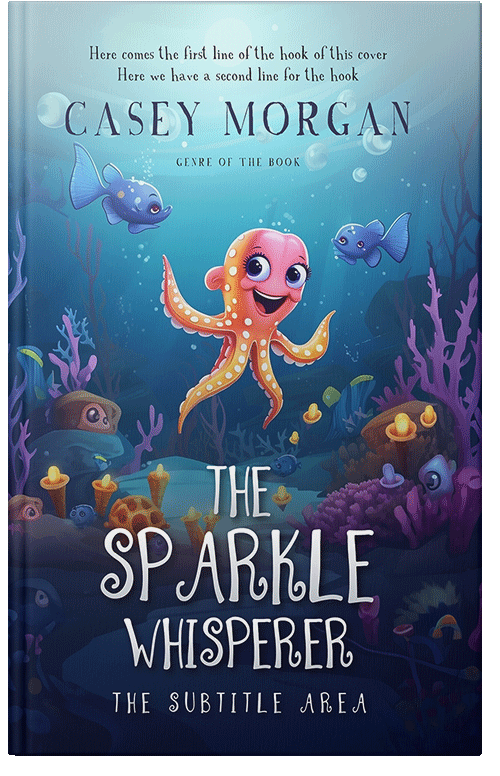 Front view of Premade Fantasy Book Cover - Cloud Burst