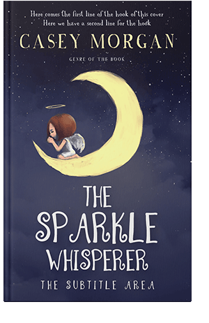 Pre Made Book Cover Ebony Clay