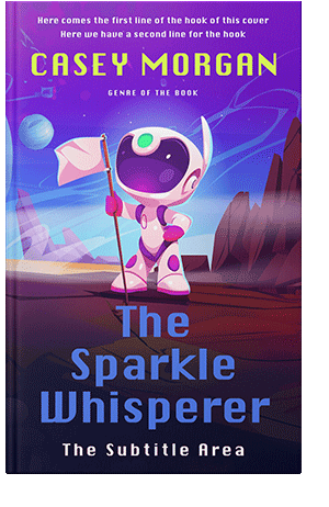 Pre Made Book Cover Grape