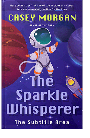 Pre Made Book Cover Jacksons Purple