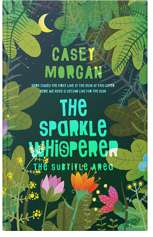 Front view of Premade Nature Book Cover - Everglade