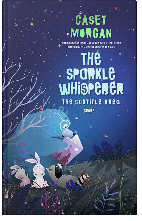 Front view of Premade Fantasy Book Cover - Rhino