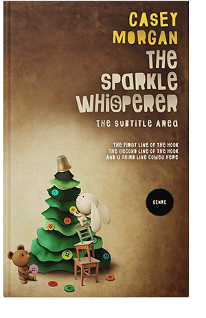 Pre Made Book Cover Old Copper