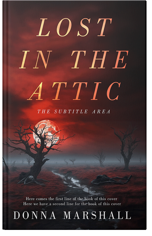 Front view of Premade Mystery & Thriller & Suspense Book Cover - Jon