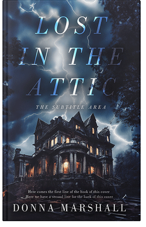 Premade Book Cover Ebony Clay