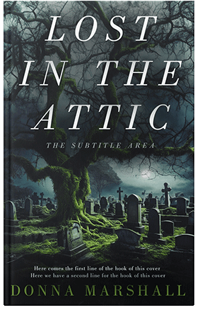 Pre Made Book Cover Outer Space