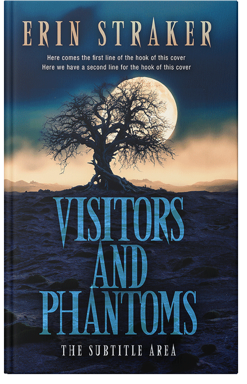 Front view of Premade Horror Book Cover - Big Stone