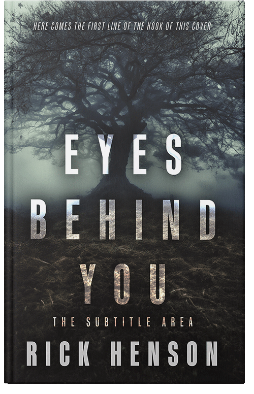 Front view of Premade Mystery & Thriller & Suspense Book Cover - Shark