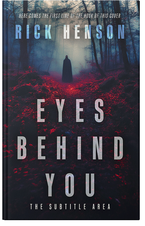 Front view of Premade Mystery & Thriller & Suspense Book Cover - Steel Gray