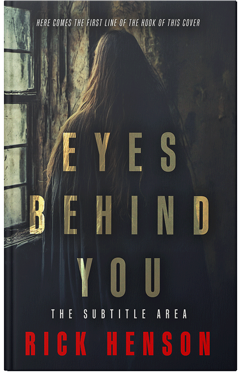 Front view of Premade Mystery & Thriller & Suspense Book Cover - Shark