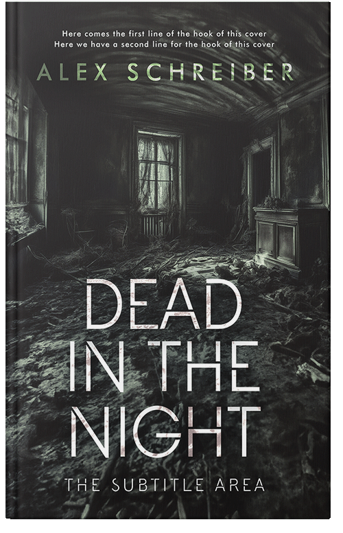 Front view of Premade Mystery & Thriller & Suspense Book Cover - Tuatara